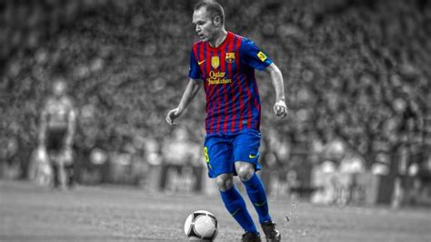 Wallpaper Sports Nike Soccer Fc Barcelona Barca Andres Iniesta