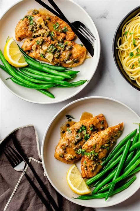 Chicken Piccata Easy Dinner Recipe My Baking Addiction