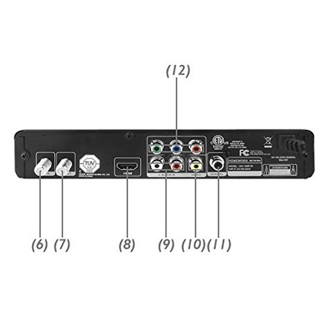 Mediasonic ATSC Digital Converter Box W TV Recording USB Multimedia