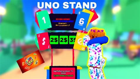 how to get uno stand pls donate youtube