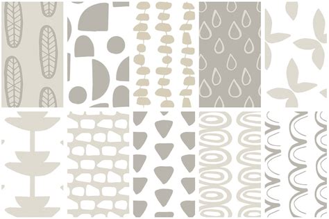 Scandinavian Patterns Set Of 40 11138 Backgrounds Design Bundles
