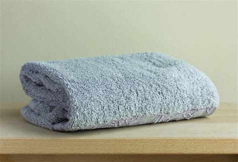 Bath Towel On Table Photo Free Download