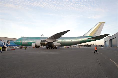 Photo Boeing 747 8 Intercontinental Outside At Paine Field