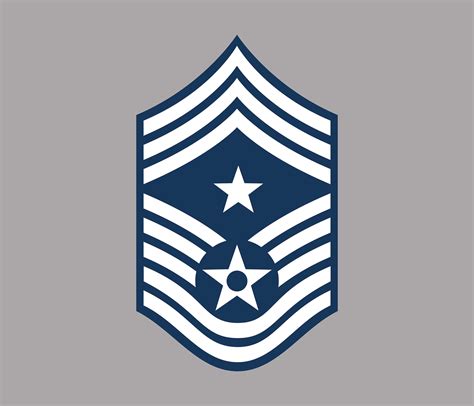 Us Air Force Command Chief Master Sergeant E 9 Rank Etsy