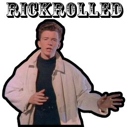 Honestly we thought this was a cool application of gan but didn't find any demo available. Rick Rolled! (GameBanana > Sprays > Music/Bands) - GAMEBANANA