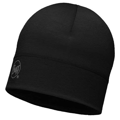 Шапка Buff Merino Wool 1 Layer Hat Solid Black Черный Bu 11301399910