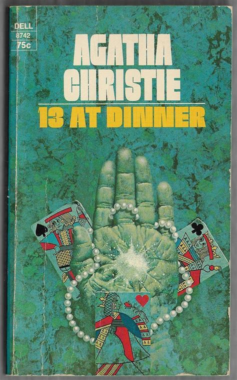 13 At Dinner By Agatha Christie Hercule Poirot 1973 Dell Mystery