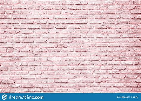 Light Pink Brick Wall Texture Background Detailed Pattern Stock Image