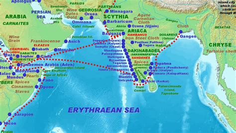 Nephicode Ancient Arab Sea Traders Part Ii Periplus Of The