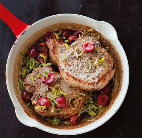 Grilled cuban pork chops (loin). Braised Pork Chops with Cherries | Williams-Sonoma Taste