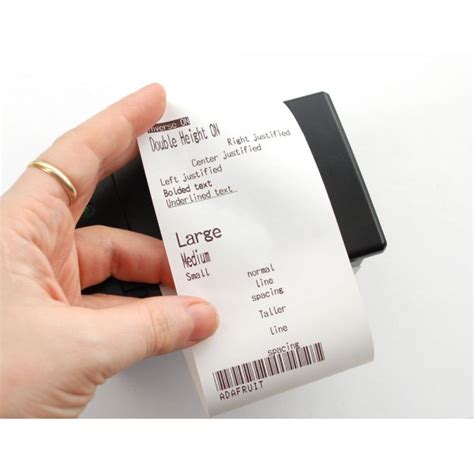 If your business involves shelf label printing, customer receipts, evidence labels, line busting, instant. Mini Thermal Receipt Printer - Singapore - 3E Gadgets Pte Ltd