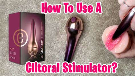 How To Use A Clitoral Stimulator Rechargeable Female Vibrator Clit