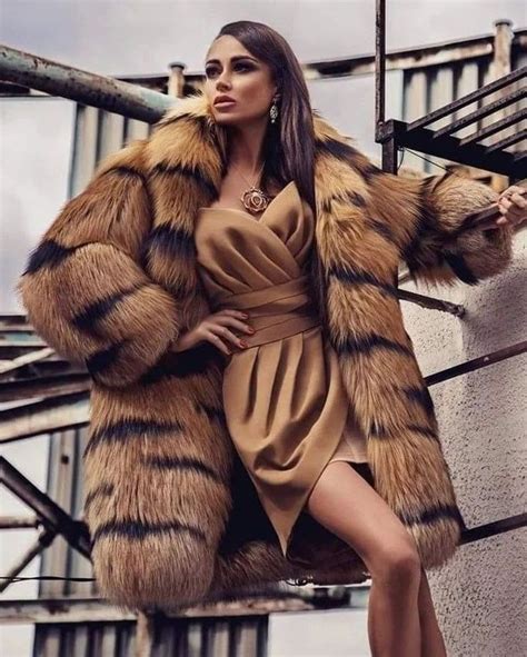 fox fur coat faux fur jacket fur coats fabulous furs women magazines professional outfits