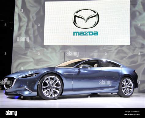 Nov 17 2010 Los Angeles California Usa Mazdas Concept Car Called