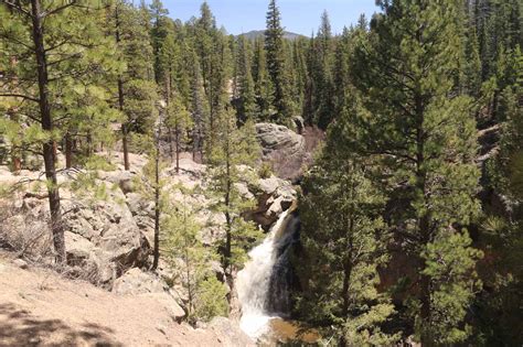Jemez Falls Tallest Waterfall In New Mexicos Jemez Mtns