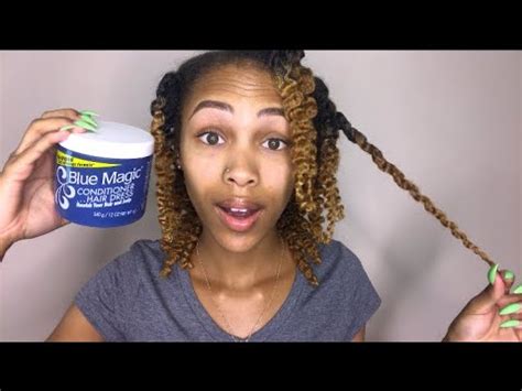 Now that you've gone back to the danger in using grease doesn't lie so much in using the it on your hair but what it does on your scalp. I USED GREASE (BLUE MAGIC) ON MY NATURAL HAIR | TWIST OUT ...