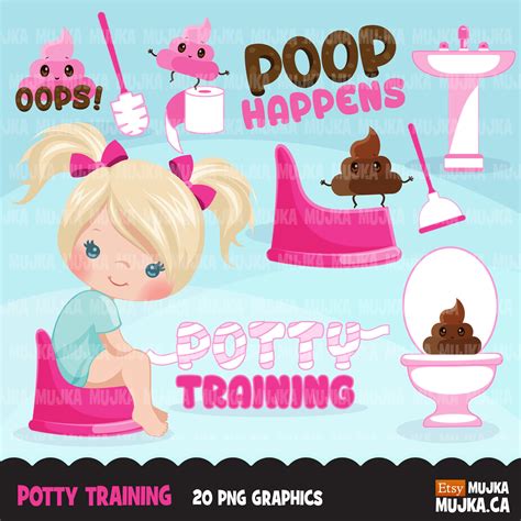 Potty Training Clipart For Girls Mujka Cliparts