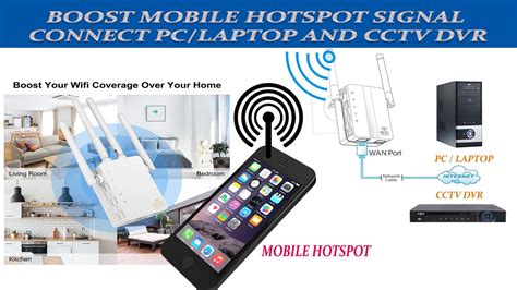Mobile Hotspot Wifi Signal Boost With Wifi Extender And Convert In To