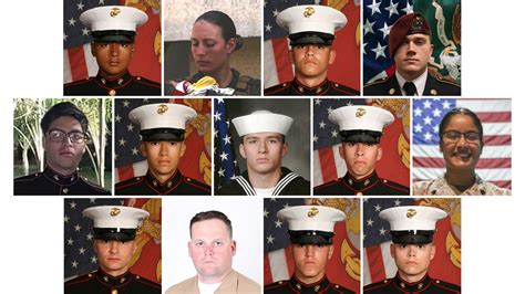 13 Us Service Members Died In An Afghanistan Attack What We Know About Them Npr