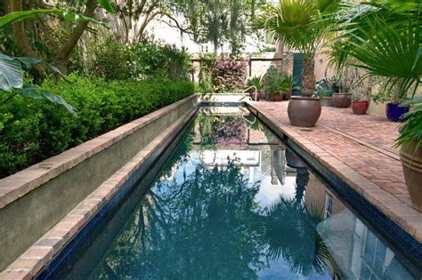 That's 75 feet, which is longer than most people can accommodate in their backyards. 17 Best images about Lap pool for small yards on Pinterest ...