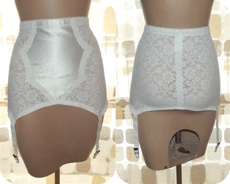 Vintage 60s Plus Size Open Bottom Girdle Garter By Intrigueu4ever
