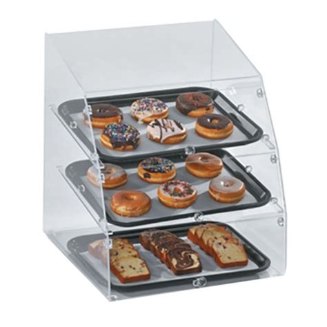 Vollrath Lbc1418 3f 06 Large Classic 3 Tray Acrylic Bakery Display Case