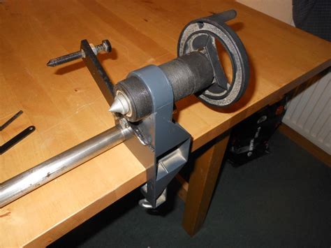 Spindle Copying Lathe Drill Attachment With 8 Wood Turning Chisels In