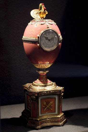 Egg Rothschild By Faberge Displayed During Editorial Stock Photo