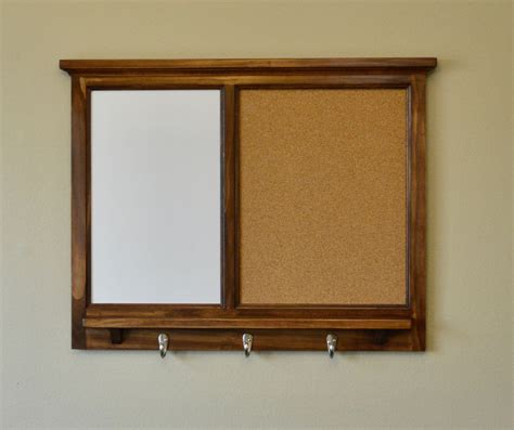 Magnetic White Board And Corkboard Wall Organizer Magnetic Dry Etsy