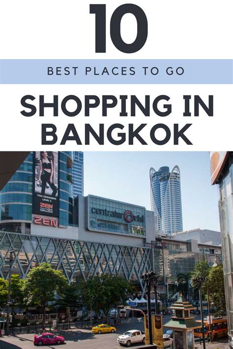 The Best Places To Go Shopping In Bangkok