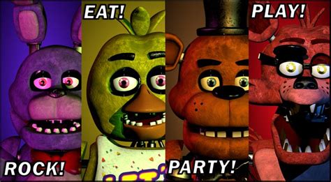 That One Fnaf Poster But With The Classic Animatronics Fnaf Fnaf Crafts Fnaf Wallpapers