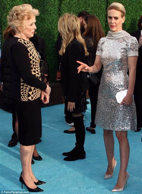 A post shared by sarah paulson (@mssarahcatharinepaulson). Critics' Choice Awards red carpet sees Sarah Paulson with ...