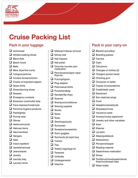 The Ultimate Cruise Packing List Tips And Hacks
