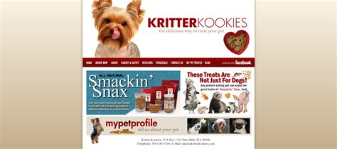 Kritter Kookies Ss Media Co Award Winning Website Design Firm