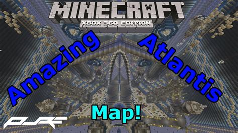 Minecraft Xbox 360 Amazing Atlantis Map Showcase Map Feature Friday