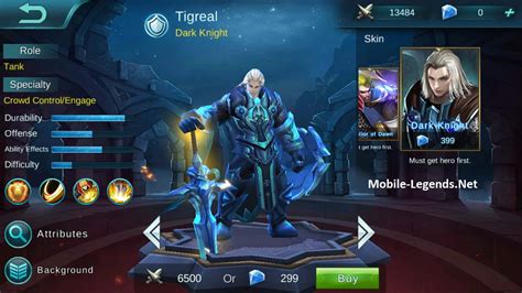Tigreal High Ad Build 2018 Mobile Legends
