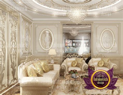 Modern sitting room in new luxury residence. Sitting room design