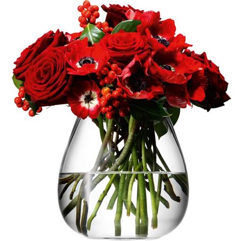 Flower bouquets or floral arrangements? LSA Flower Table Bouquet Vase - 17cm - Free UK Delivery ...