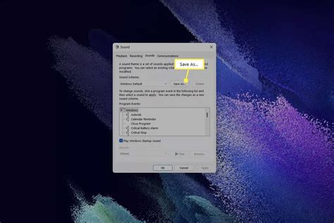 How To Change Windows 11 System Sounds