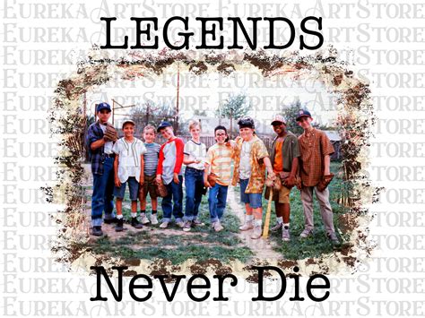 Legends Never Die Png Sandlot Png Legends Never Die Instant Etsy