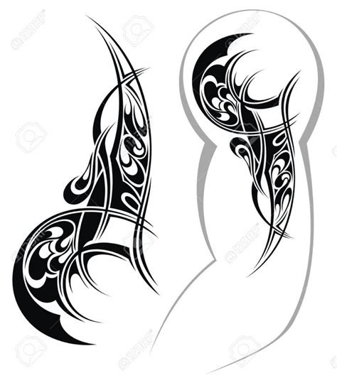 Tribal Arm Tattoos Designs Tattoo Design Royalty Free Cliparts Vectors