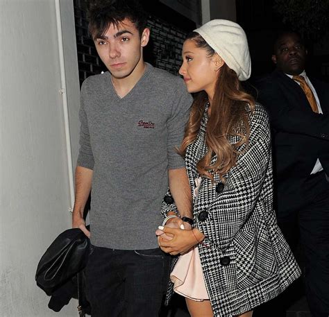 Nathan Sykes And Ariana Grande Holding Hands