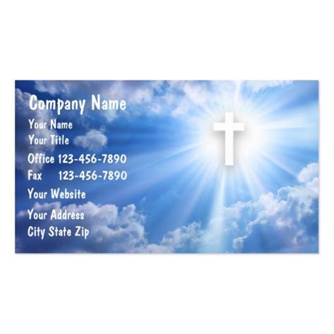 Free Printable Religious Business Card Template Printable Templates