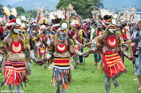 Goroka Sing Sing Festival Papua New Guinea Globerovers