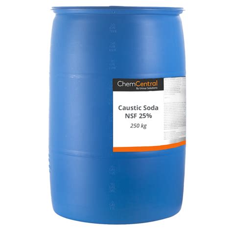 Sodium Hydroxide Caustic Sodalye 25 195 Litre Drum