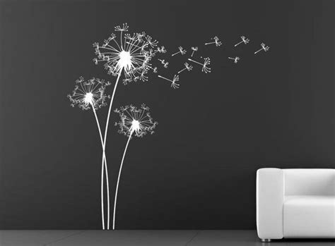 Large Dandelions Wall Decal Dandelion Wall Decals Wall Vinyl Graphic