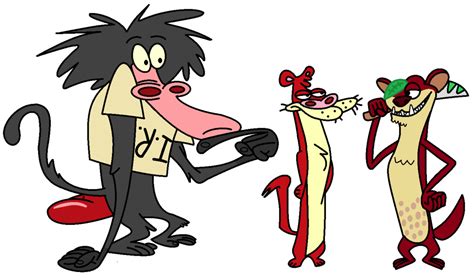 Pin By Alexander On Cartoon Paimtings Baboon Weasel Cartoon