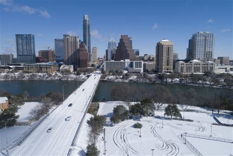 In Pictures Us State Of Texas Under Winter Storm Warning
