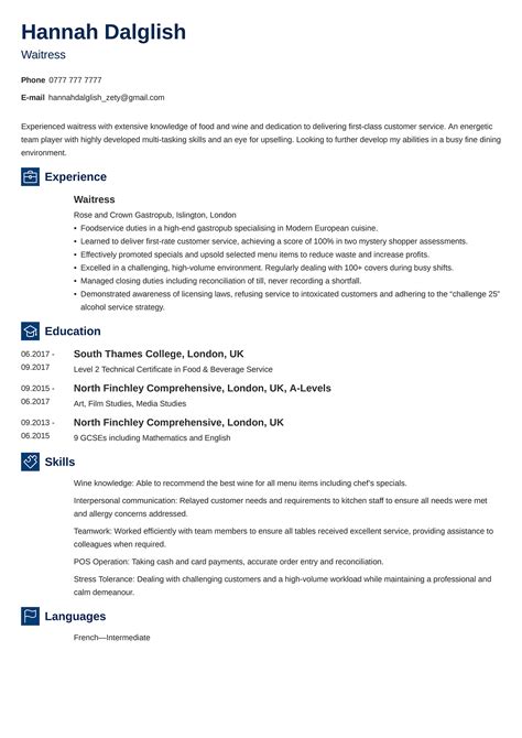 A combination of a functional and chronological cv. Free CV Examples & Sample CVs for Any Job