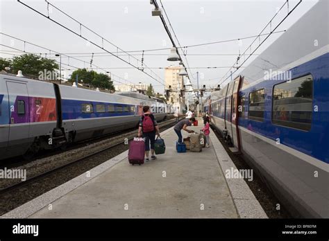Gare Montparnasse Railway Station Paris France Stock Photo Alamy